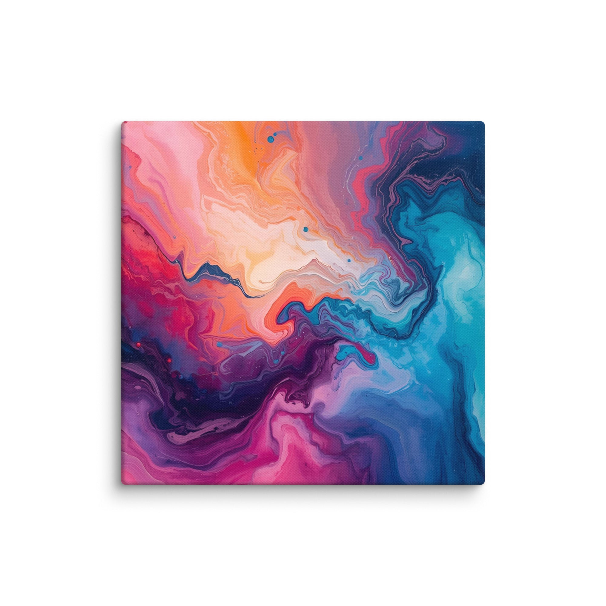 Vivid Abstract Canvas Print - Premium Fade Resistant 1.25 Inch Thick Art - Rosetta Creative Boutique